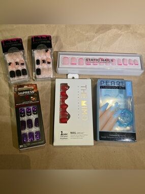 6 x nail products